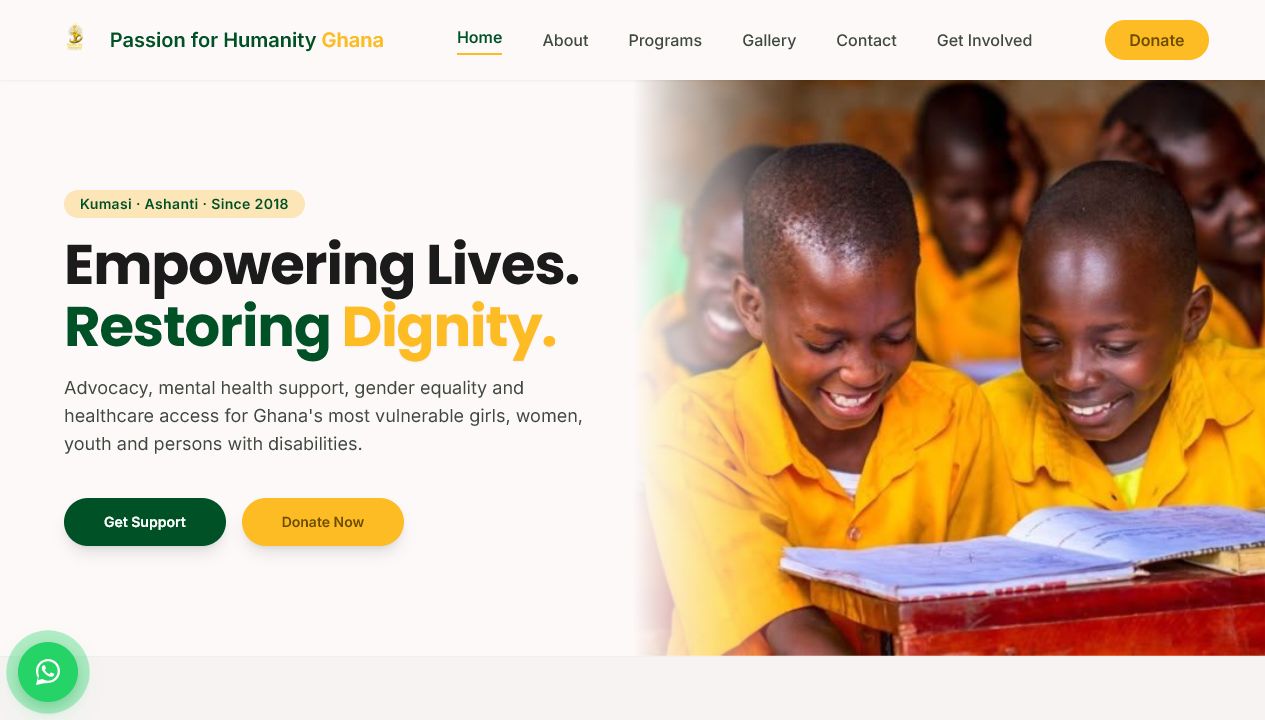 Passion for Humanity Ghana